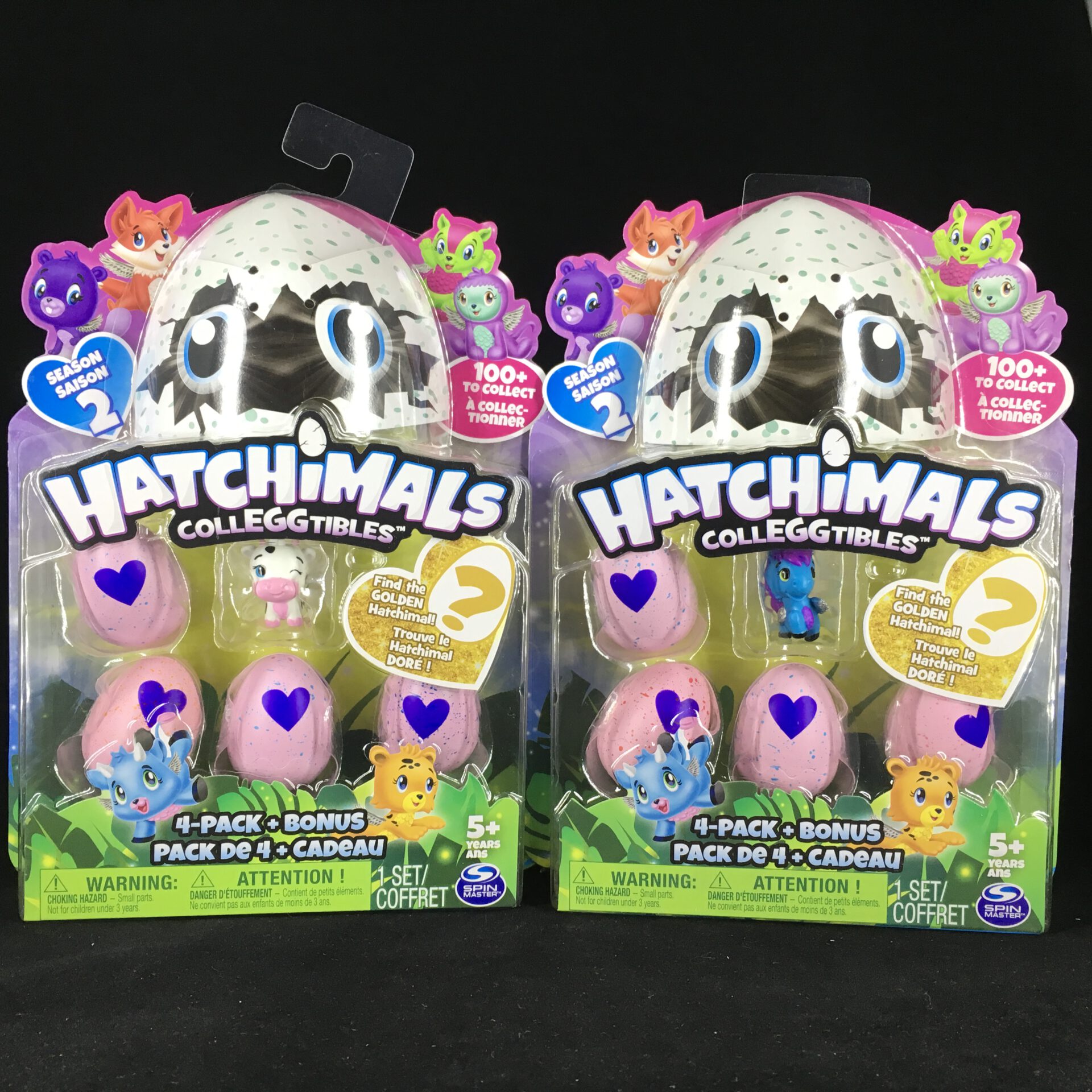 New Hatchimals Colleggtibles Mini 4 Pack Bonus Hatchimal Season 1