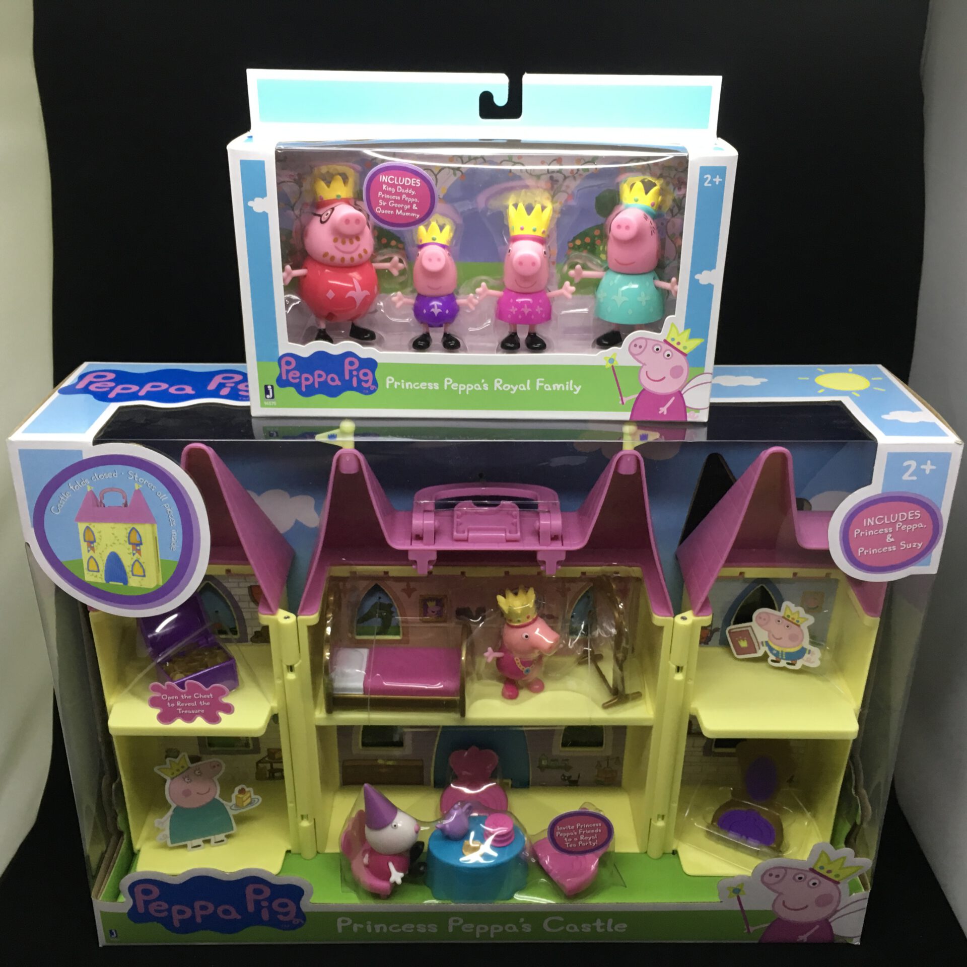 peppa pig royal family figure set