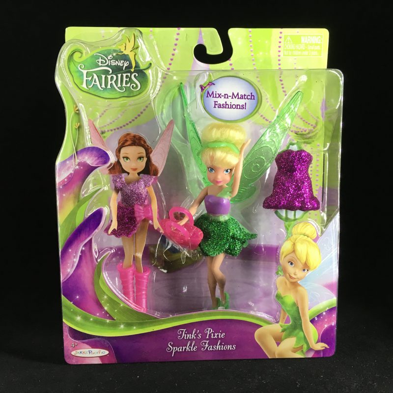 Disney FAIRIES SPARKLE FASHIONS Set: Tink, Rosetta, Silvermist - JAKKS ...