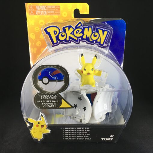 POKEMON: Throw 'n' Pop Pikachu, Ditto, & Cubone Pokeballs - TOMY - Image 3