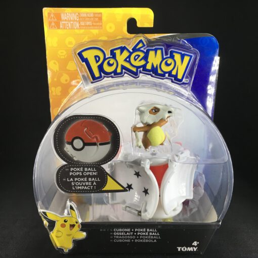 POKEMON: Throw 'n' Pop Pikachu, Ditto, & Cubone Pokeballs - TOMY - Image 4