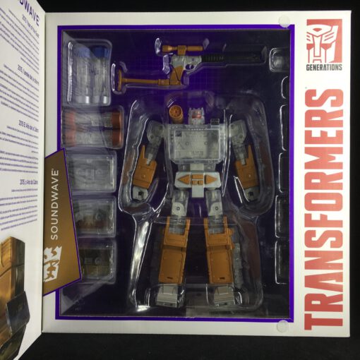 TRANSFORMERS: Platinum Series Year of the Goat Soundwave - HASBRO - Image 2