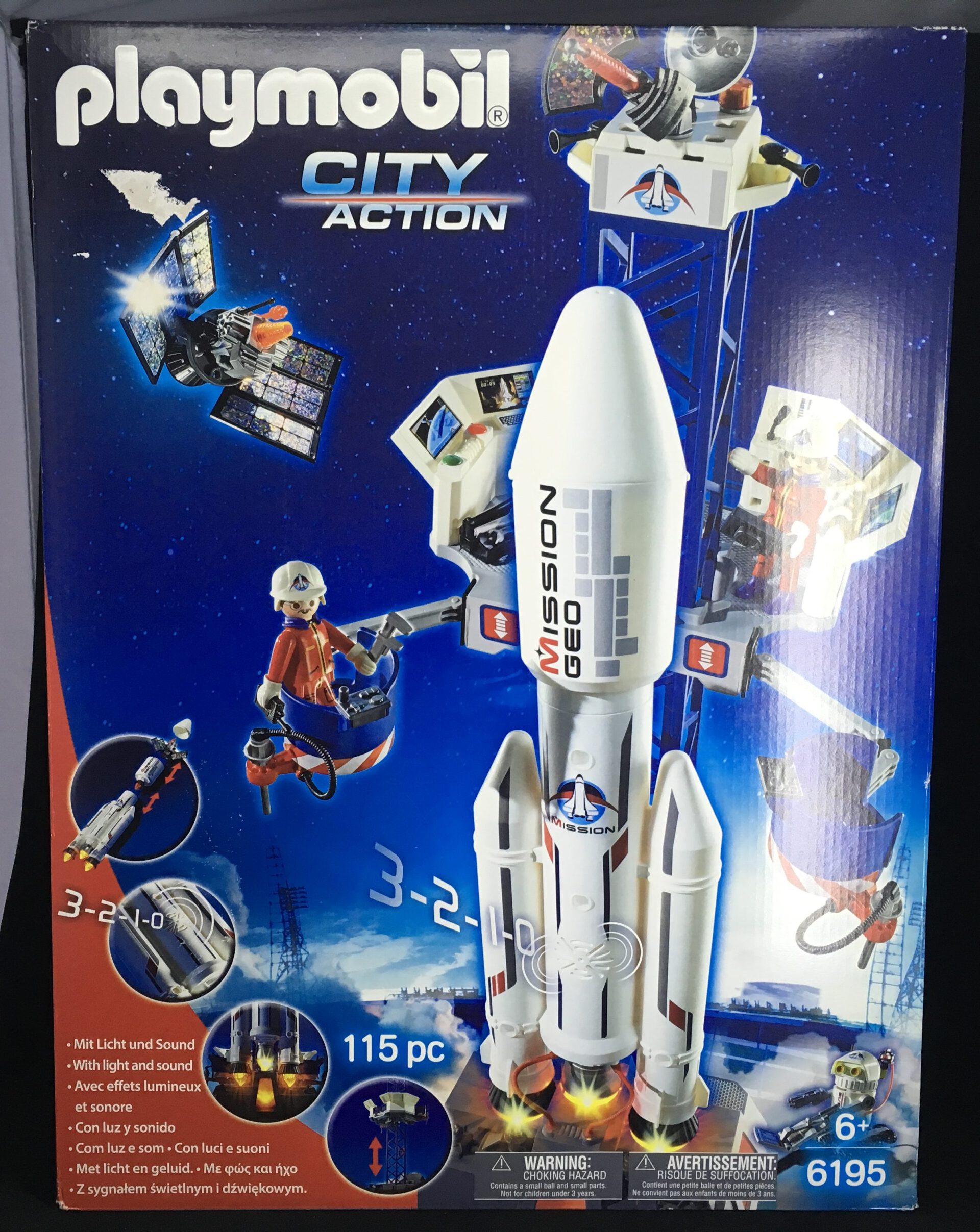 playmobil 6195 space rocket