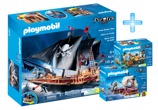 PLAYMOBIL 6678 6682 6683 Pirate Bundle - playmobil