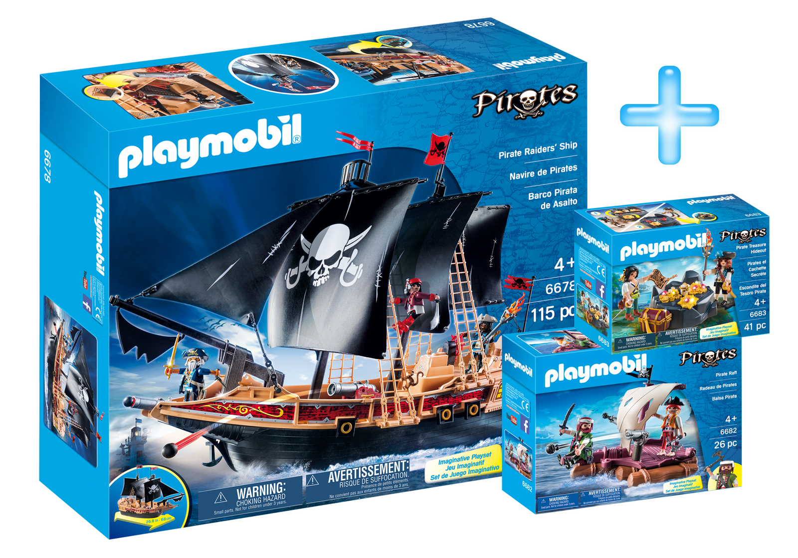 physicist Diploma Prime PLAYMOBIL 6678 6682 6683 Pirate Bundle - playmobil - Hobby Spirit