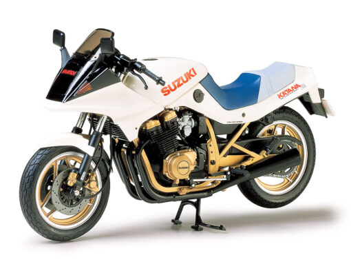 TAMIYA 1/12 Suzuki GSX750S New Katana Series No.34 Model Kit - Image 2