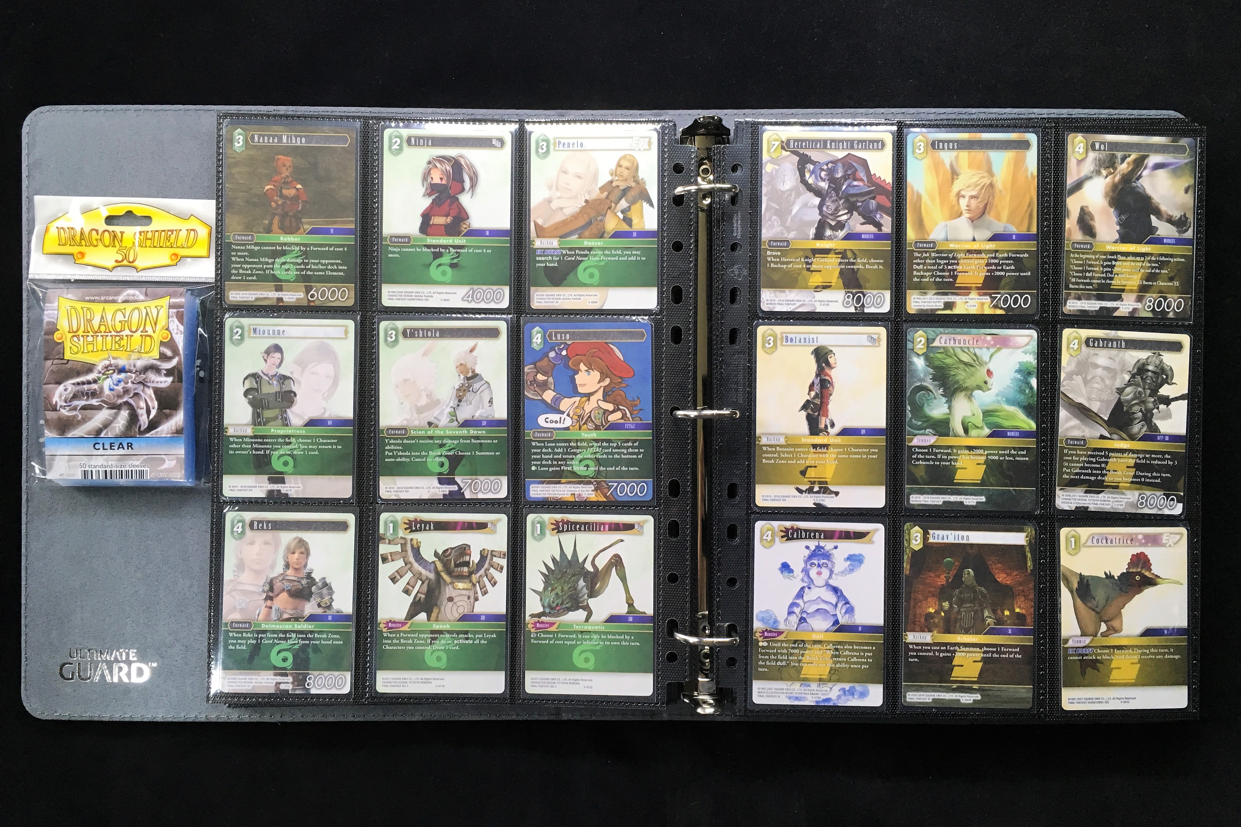 C Final Fantasy TCG: Opus 5 foil singles Common