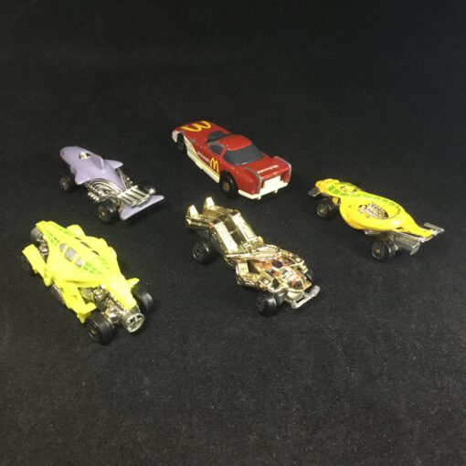 Lot of 5 Vintage 1980s Hot Wheels Speed Demons & 1993 McDonald's Cars - Mattel - Image 2