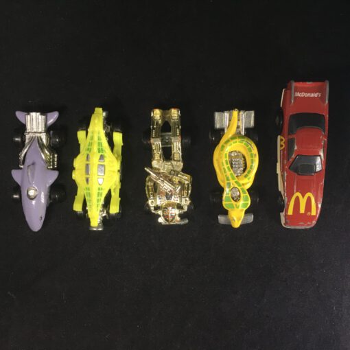 Lot of 5 Vintage 1980s Hot Wheels Speed Demons & 1993 McDonald's Cars - Mattel - Image 3