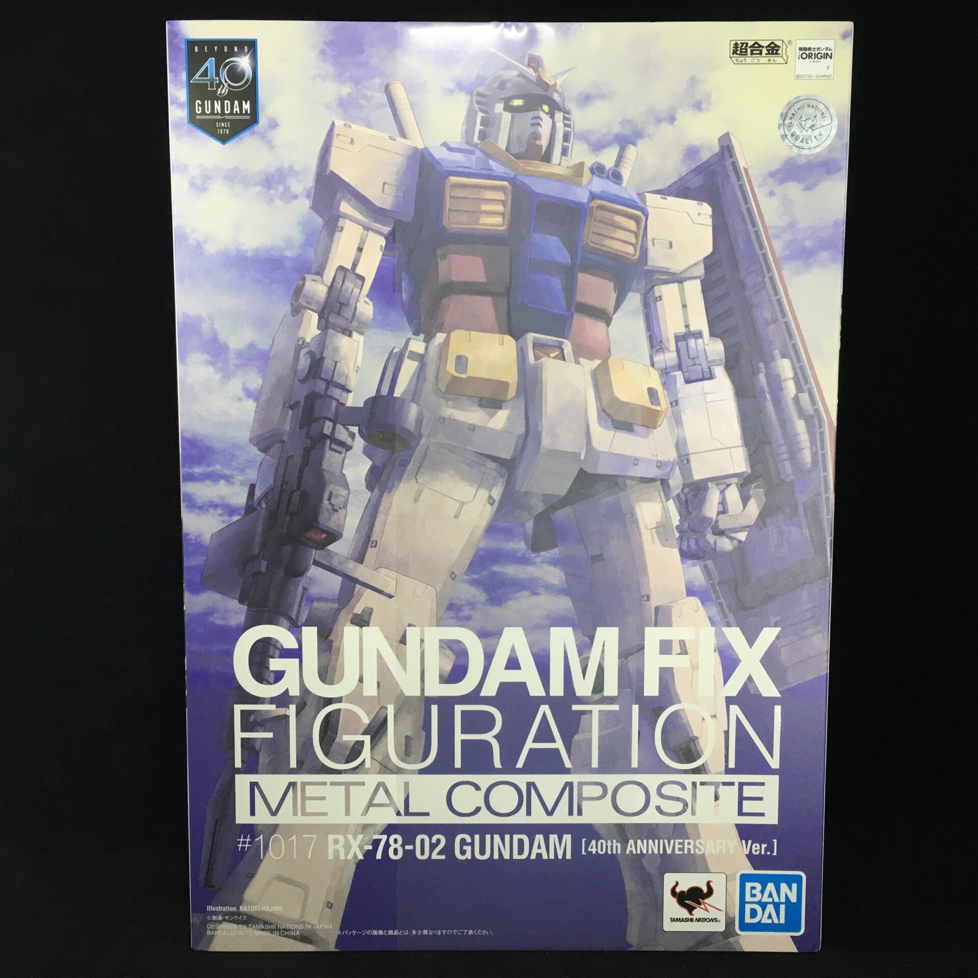 Gundam Fix Figuration Metal Composite Rx 78 02 Gundam 40th Anniversary Ver Bandai Spirits Hobby Spirit