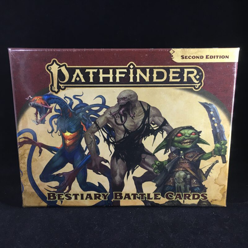 PATHFINDER RPG 2nd Edition: Bestiary Battle Cards - Paizo - Hobby Spirit