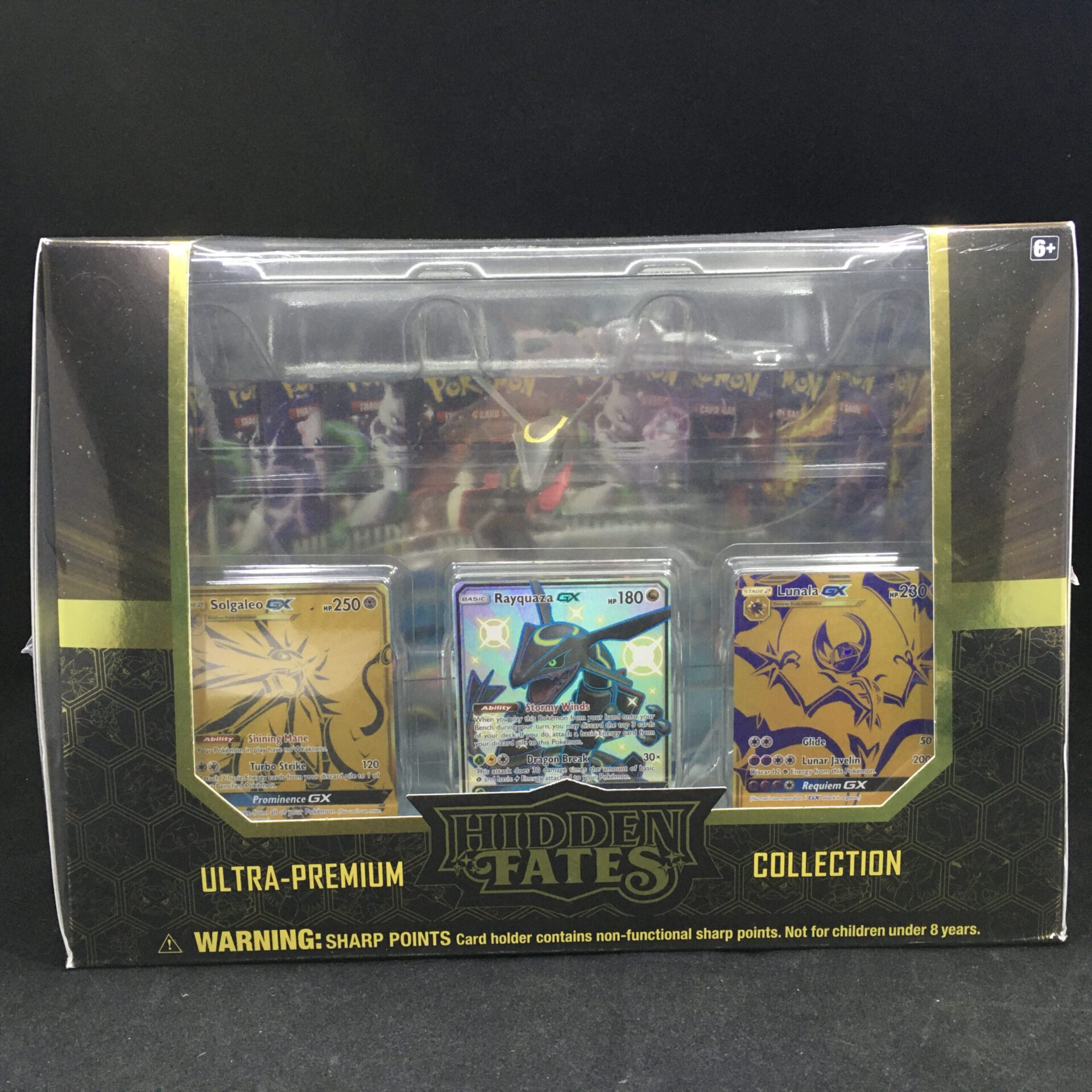 Shiny Rayquaza Figure - Hidden Fates Ultra Premium Collection Box
