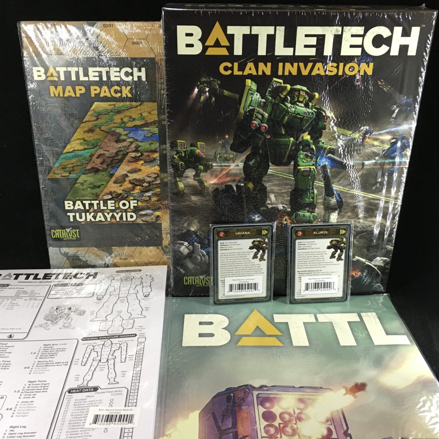 BATTLETECH Clan Invasion Kickstarter Bundle Catalyst Game Labs