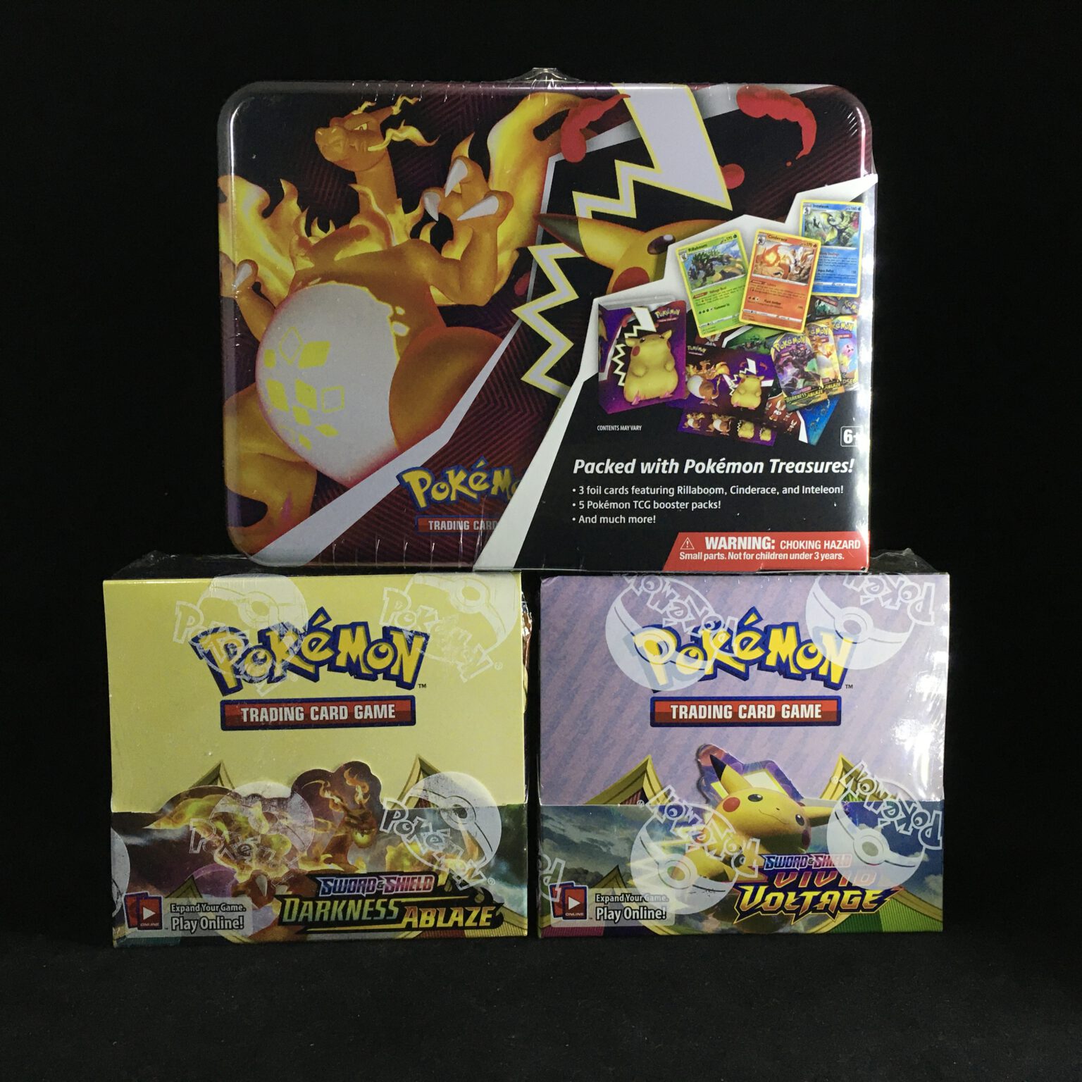 Pokemon Tcg Vivid Voltage Darkness Ablaze Booster Box Fall Chest The Pok Mon Co