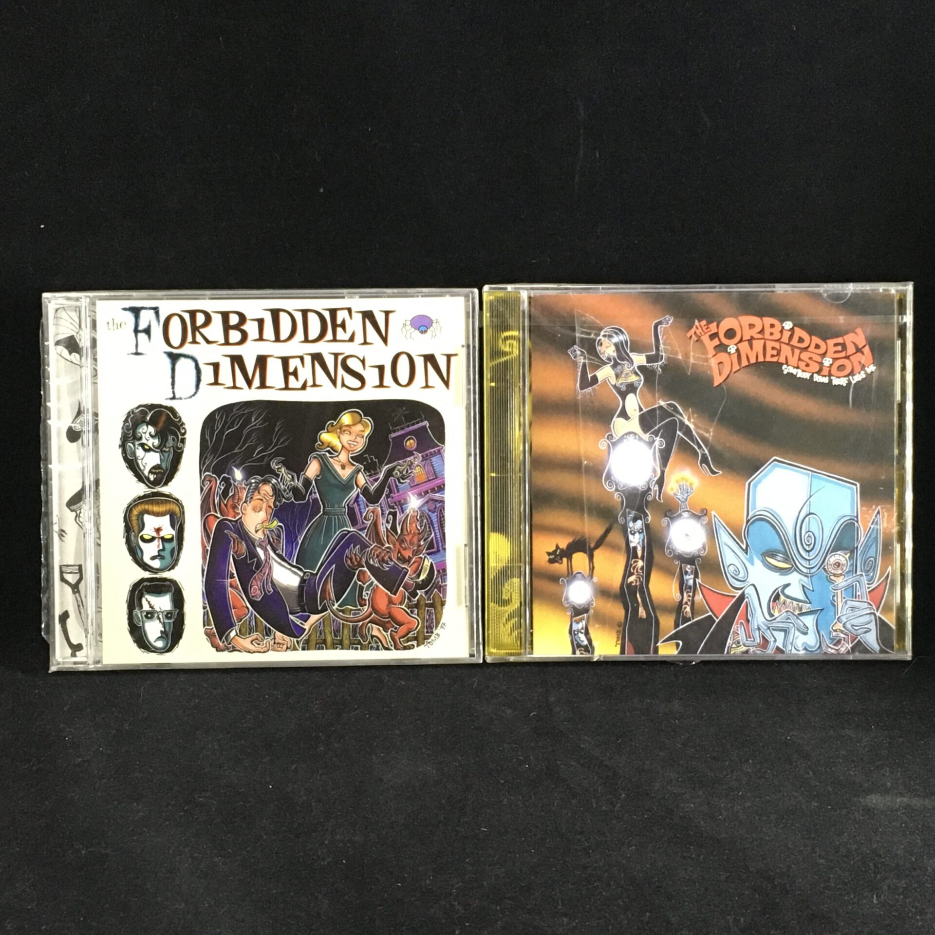 Forbidden Dimension Somebody Down There Likes Me + Widow's Walk CD - Cargo Re...