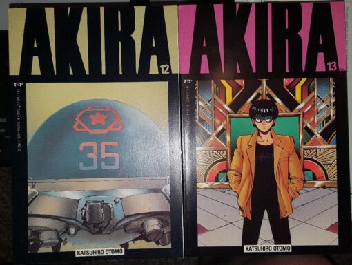 AKIRA 12, 13, - 1989 EPIC Copper Age Manga Comics