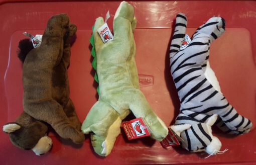 Stuffed Animal Bean Bag Friend: Alligator, Tabby Cat, Brown Bear - GANZ - Image 4