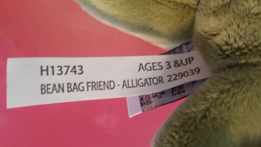 Stuffed Animal Bean Bag Friend: Alligator, Tabby Cat, Brown Bear - GANZ - Image 7