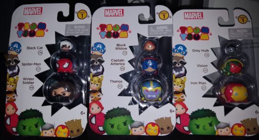 Marvel TSUM TSUM 3-Packs: 12 Series 1 & 1 Series 2 Mystery Pack - Image 4