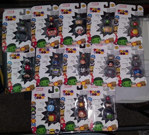 Marvel TSUM TSUM 3-Packs: 12 Series 1 & 1 Series 2 Mystery Pack